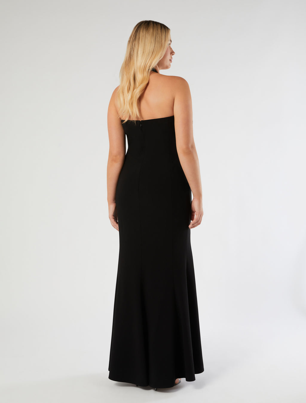 marina rinaldi embroidered cady dress and cape for woman