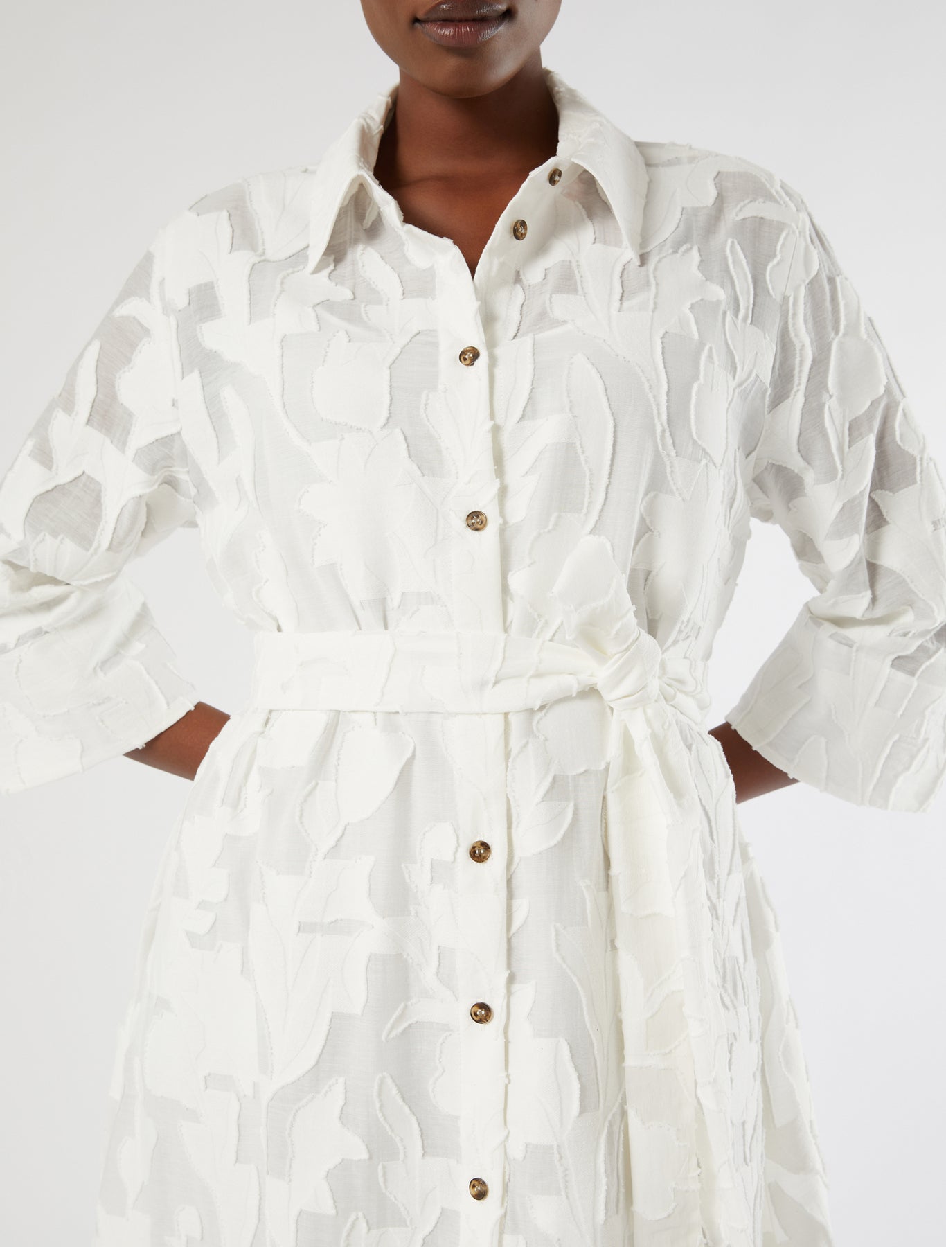 marina rinaldi fil coupé shirt dress for woman
