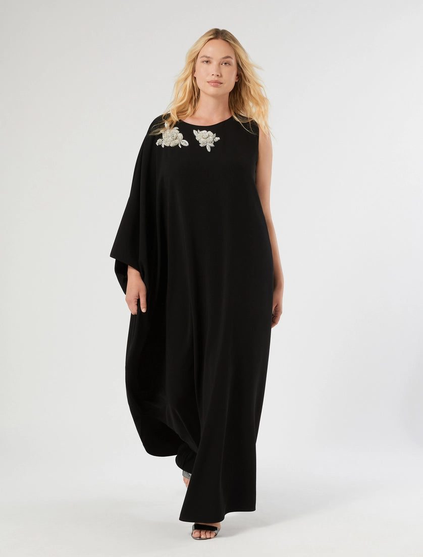marina rinaldi asymmetrical cady dress for woman