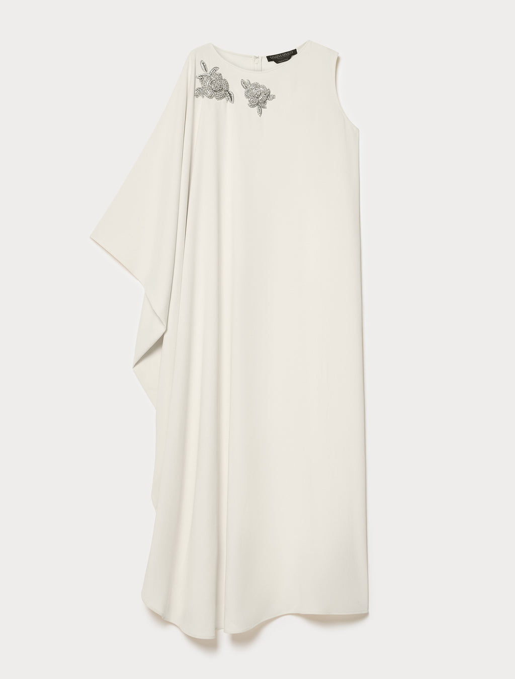marina rinaldi asymmetrical cady dress for woman