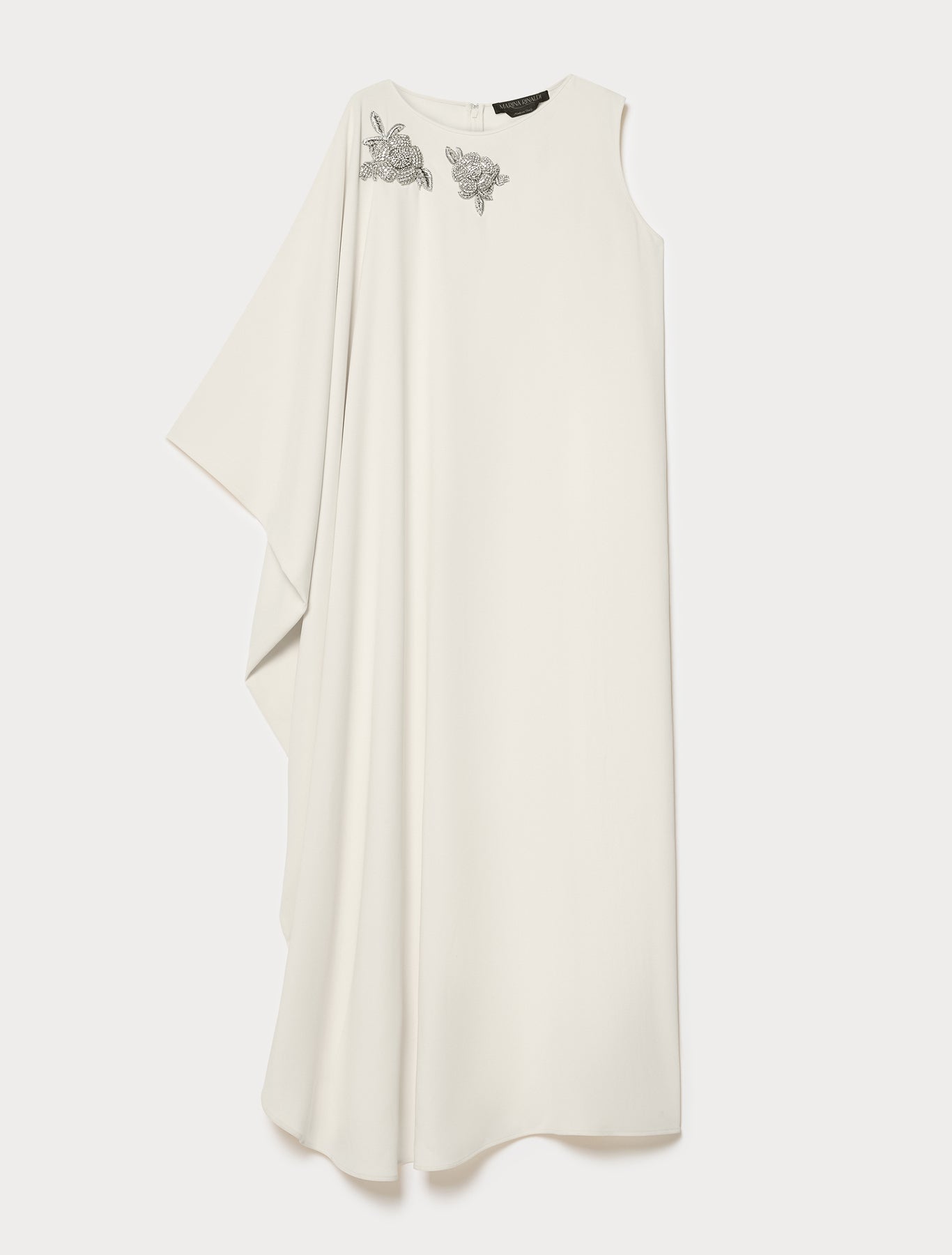 marina rinaldi asymmetrical cady dress for woman