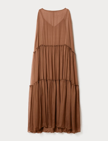 marina rinaldi cape dress for woman