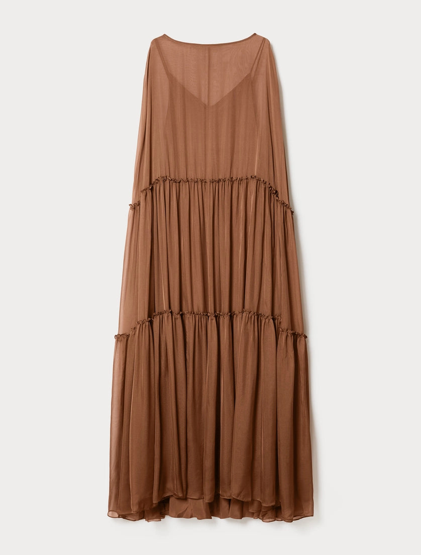 marina rinaldi cape dress for woman