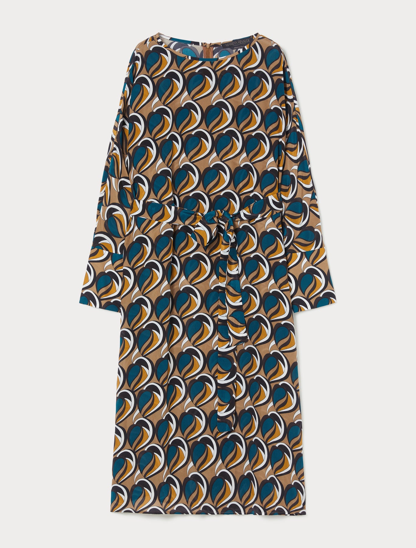 Crepe de chine dress