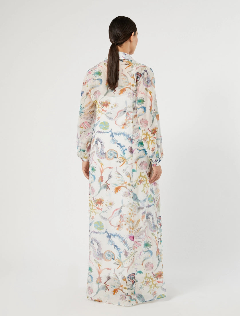 marina rinaldi Cotton and silk dress