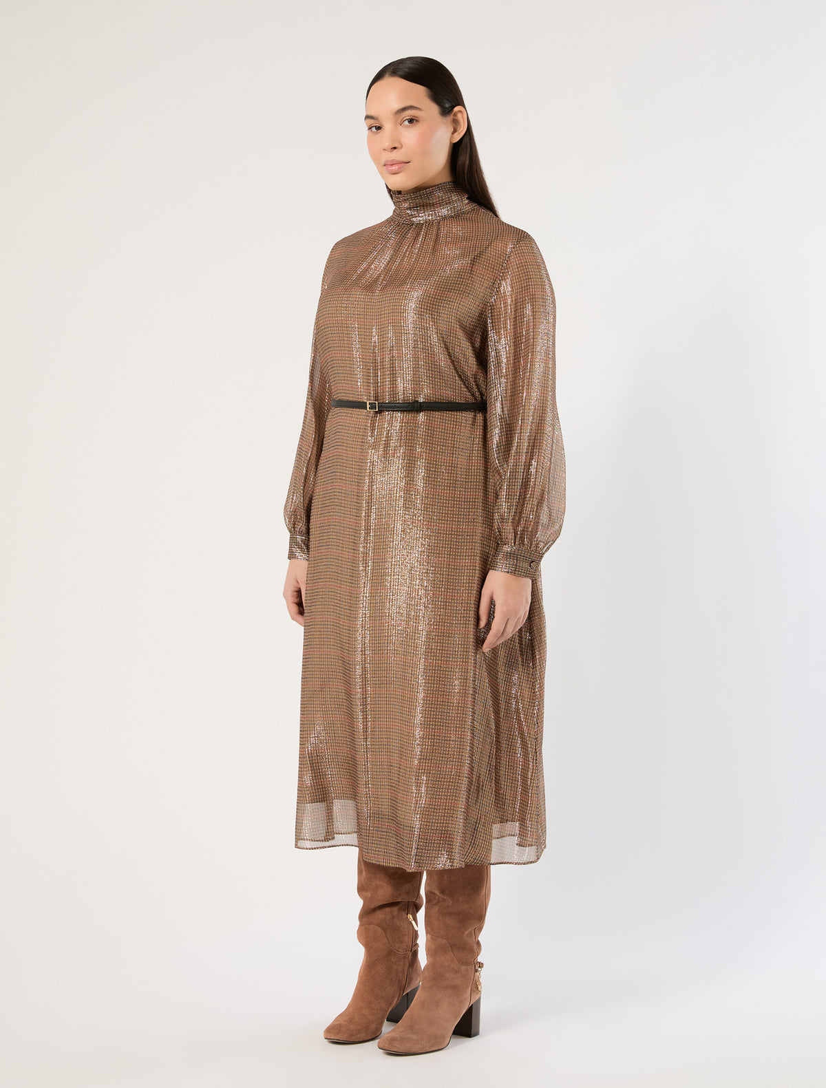Marina Rinaldi silk georgette dress for woman
