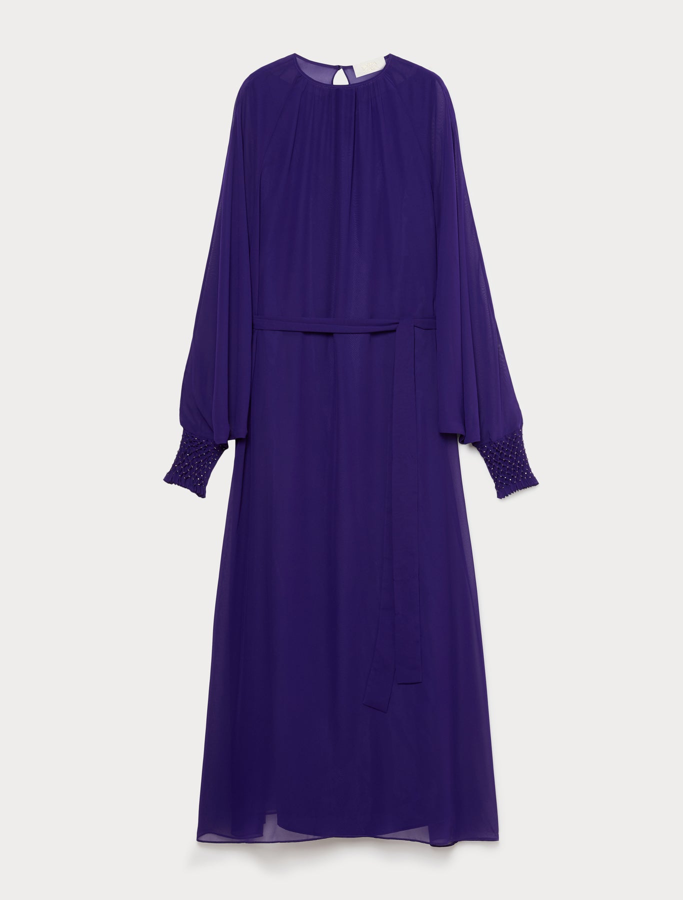 Marina Rinaldi embroidered georgette dress for woman