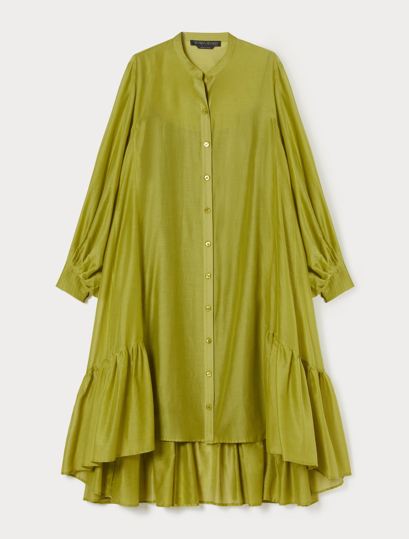 Cotton and silk voile dress