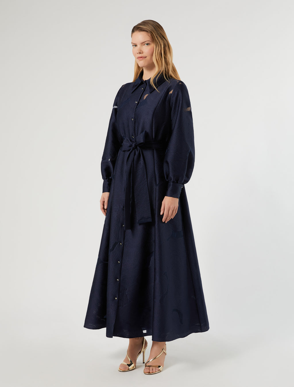 Marina Rinaldi fil coupé shirt dress for woman