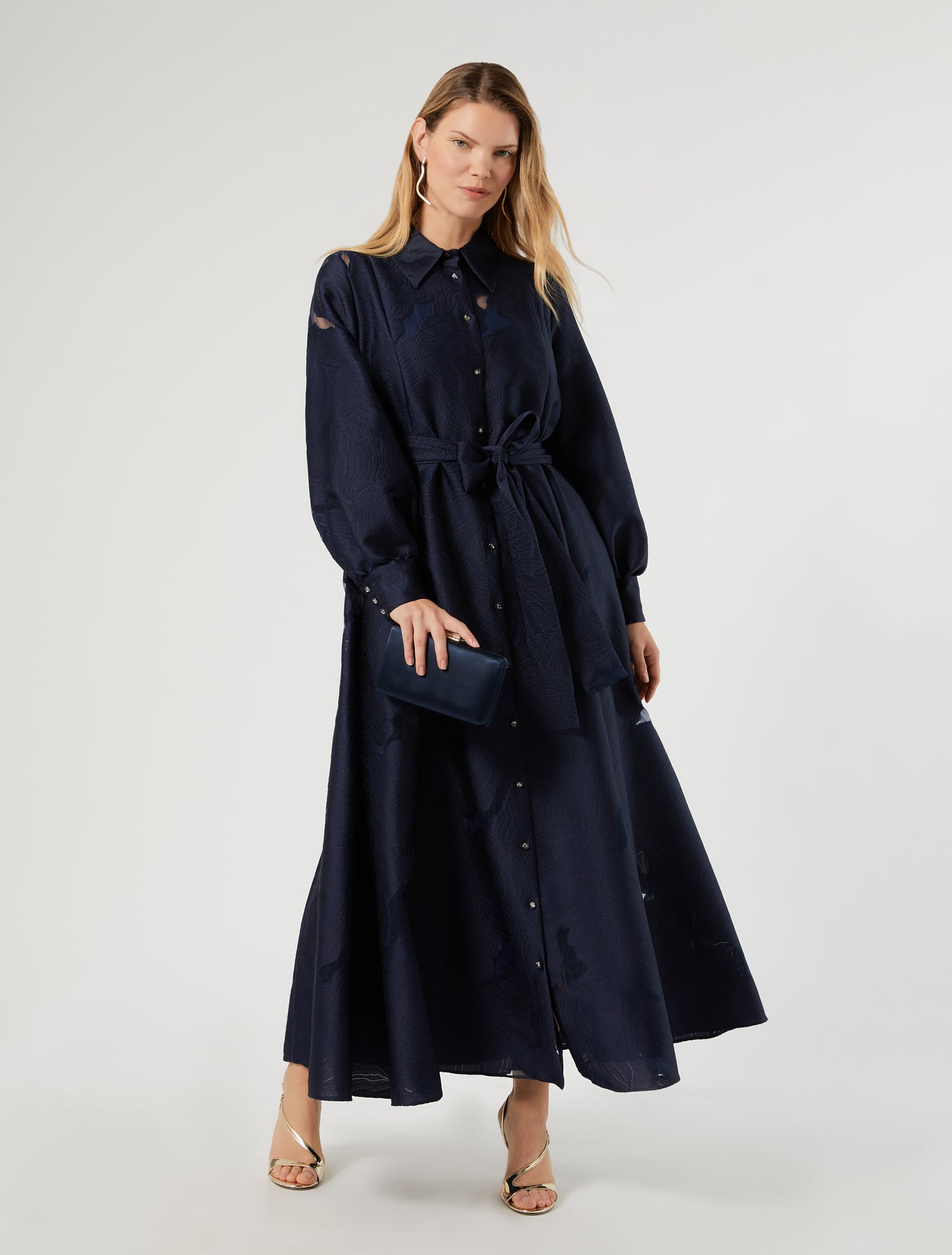 Marina Rinaldi fil coupé shirt dress for woman