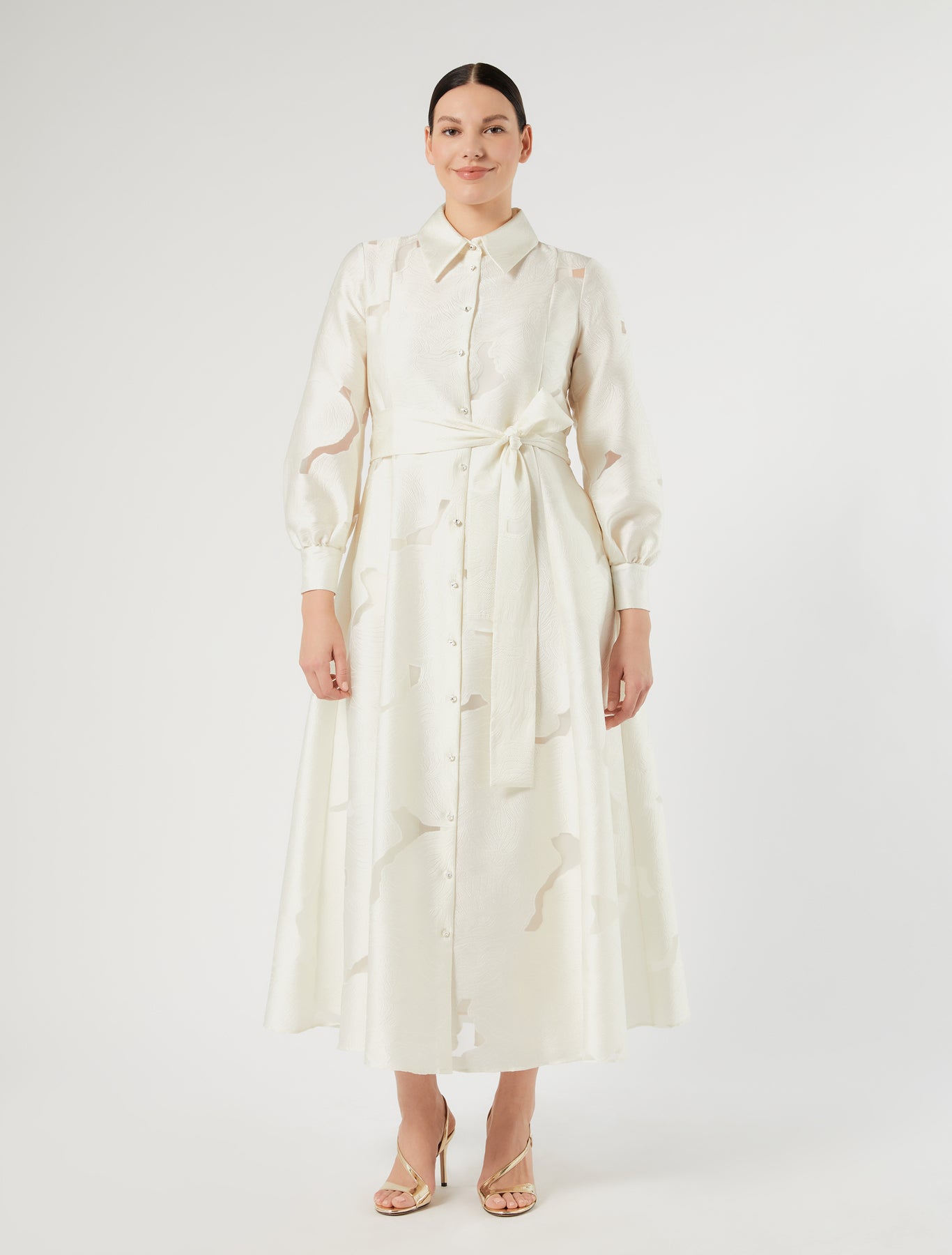 Marina Rinaldi fil coupé shirt dress for woman