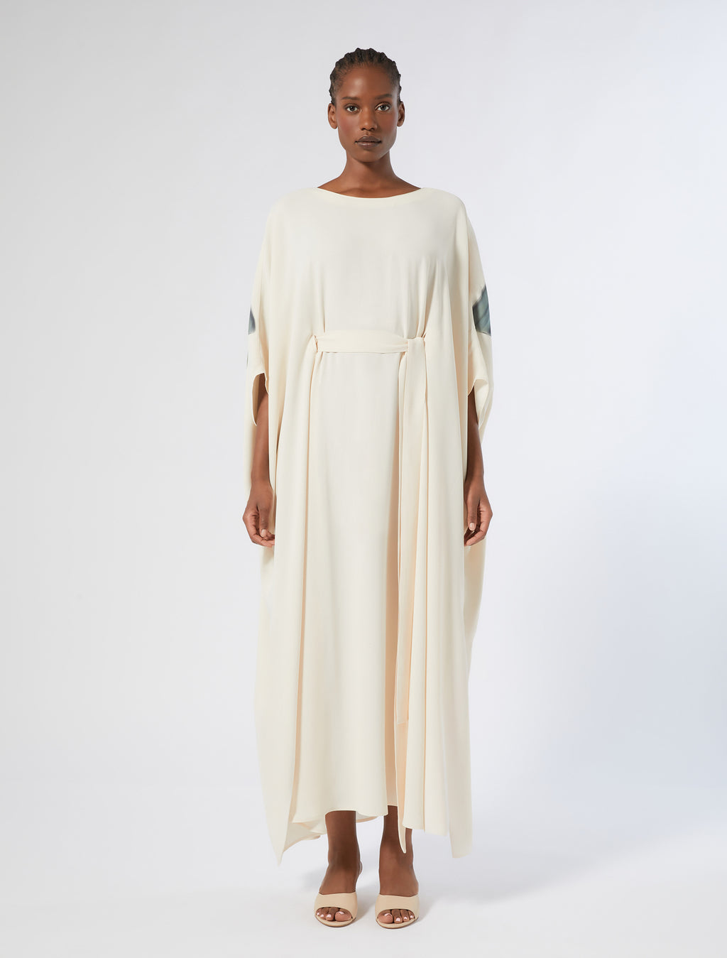 Cotton and silk voile dress