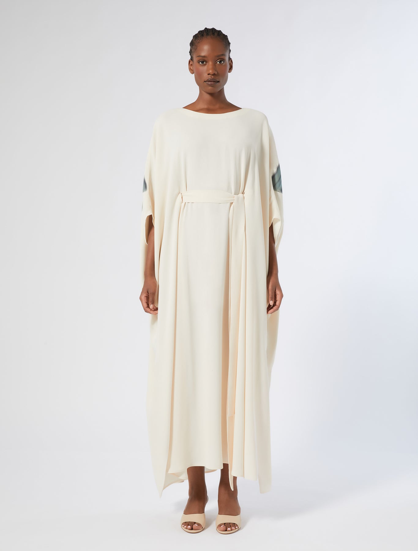 Cotton and silk voile dress
