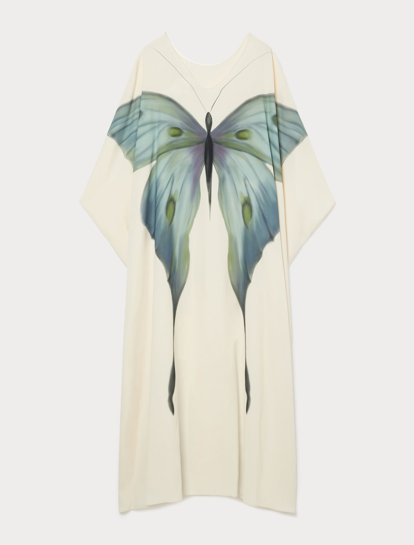 Cotton and silk voile dress