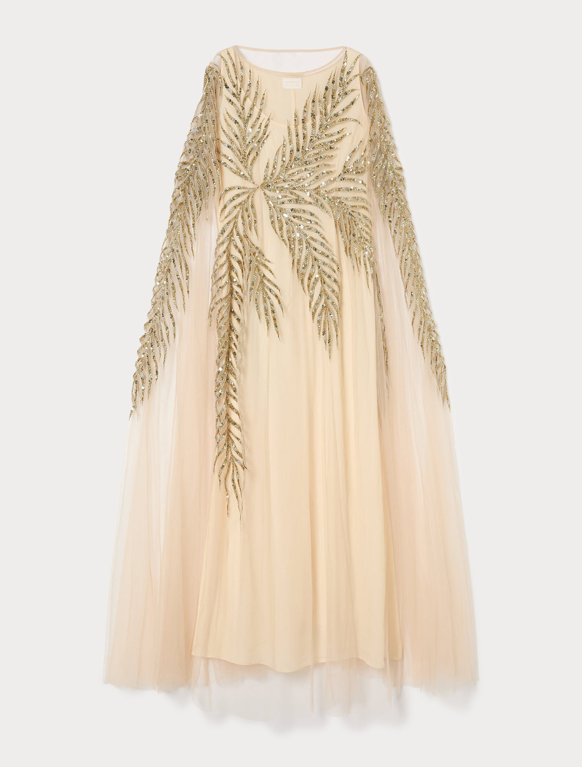 Marina Rinaldi tulle dress with embroidery for woman