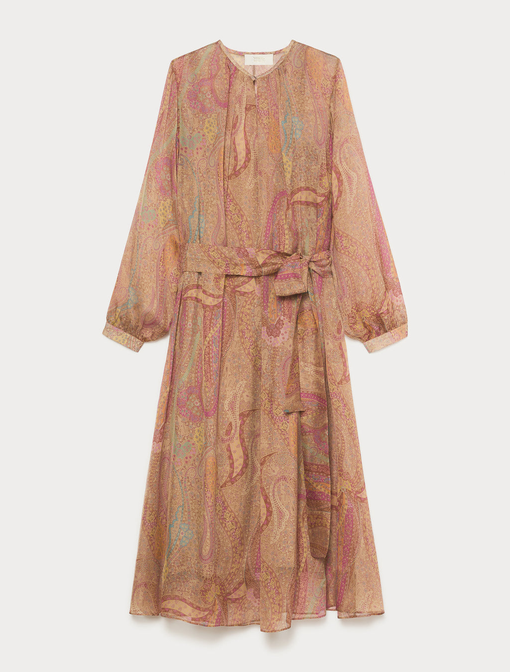 Marina Rinaldi silk chiffon dress for woman