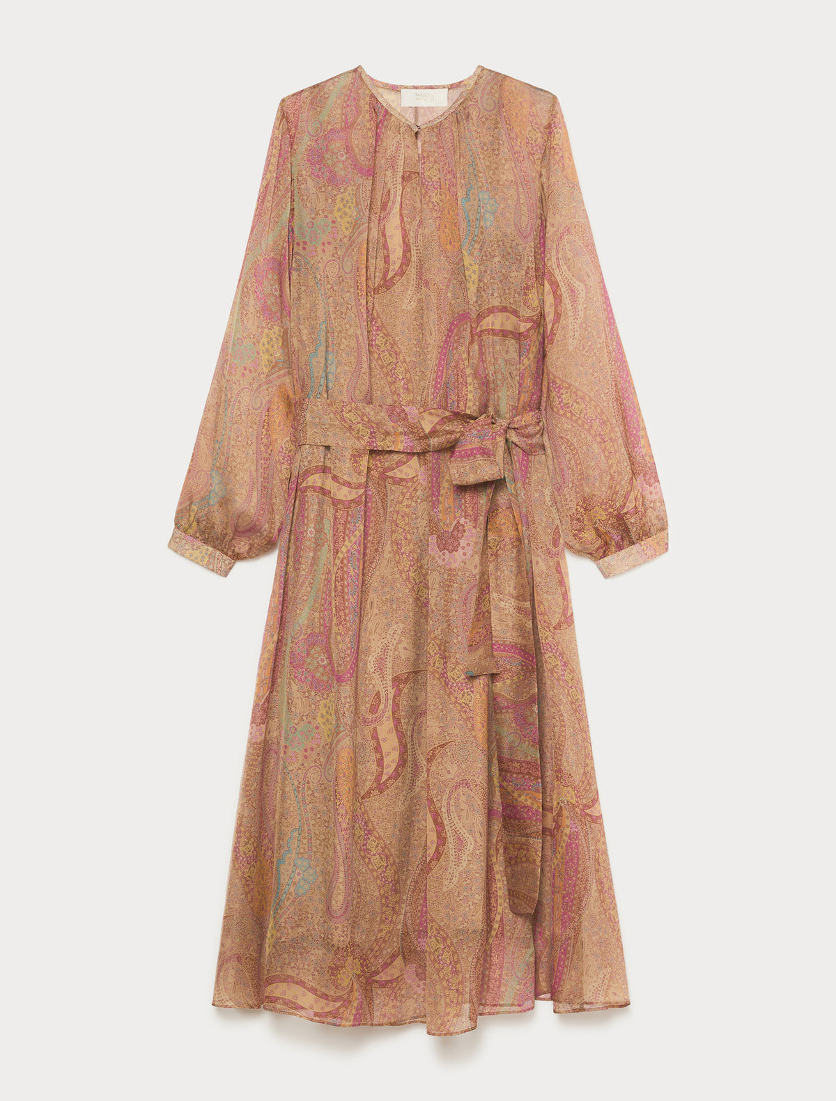 Marina Rinaldi silk chiffon dress for woman