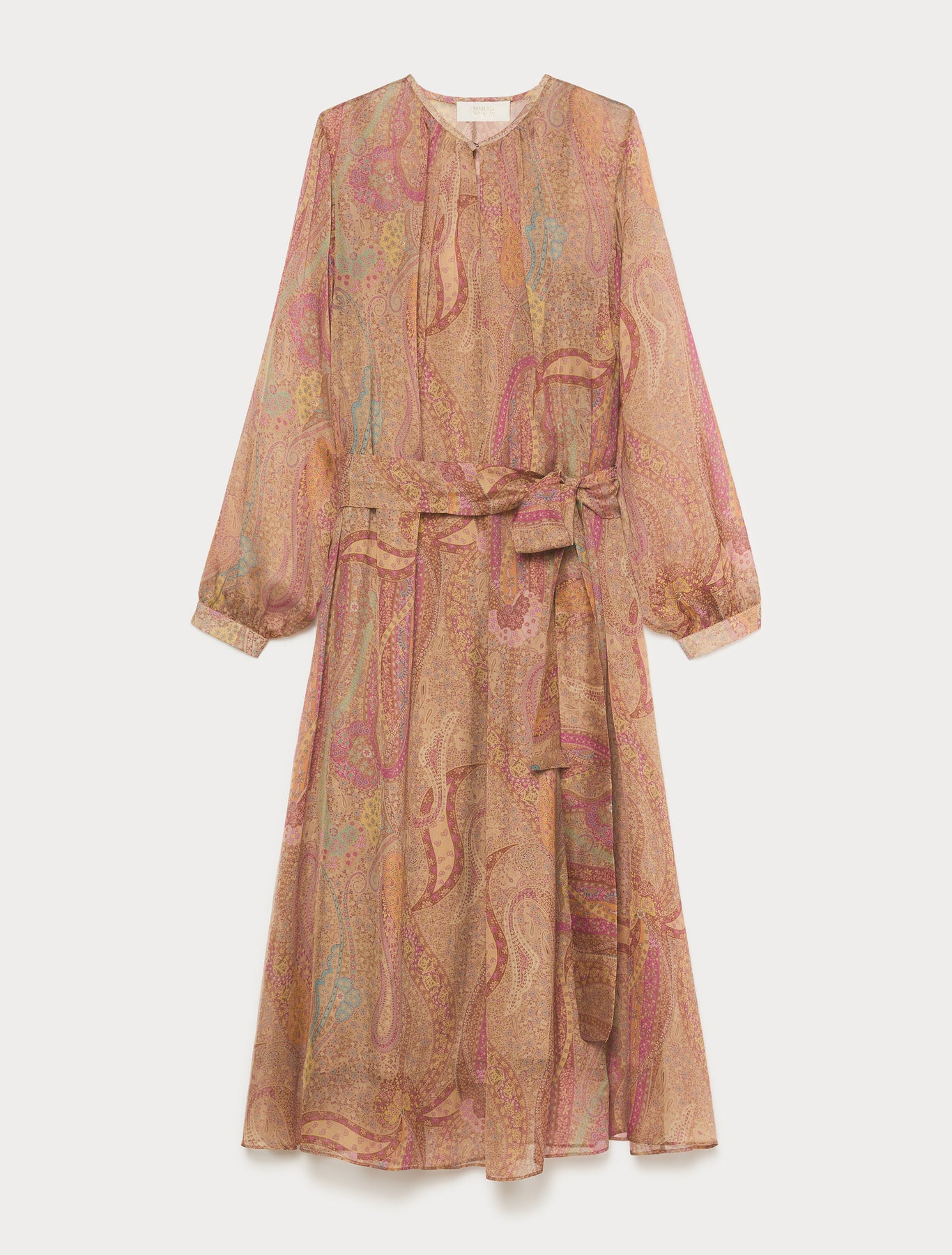 Marina Rinaldi silk chiffon dress for woman
