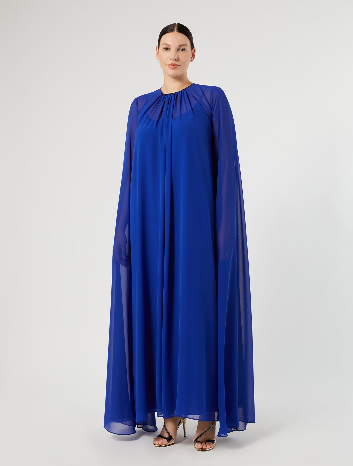 Marina Rinaldi crepe georgette dress for woman