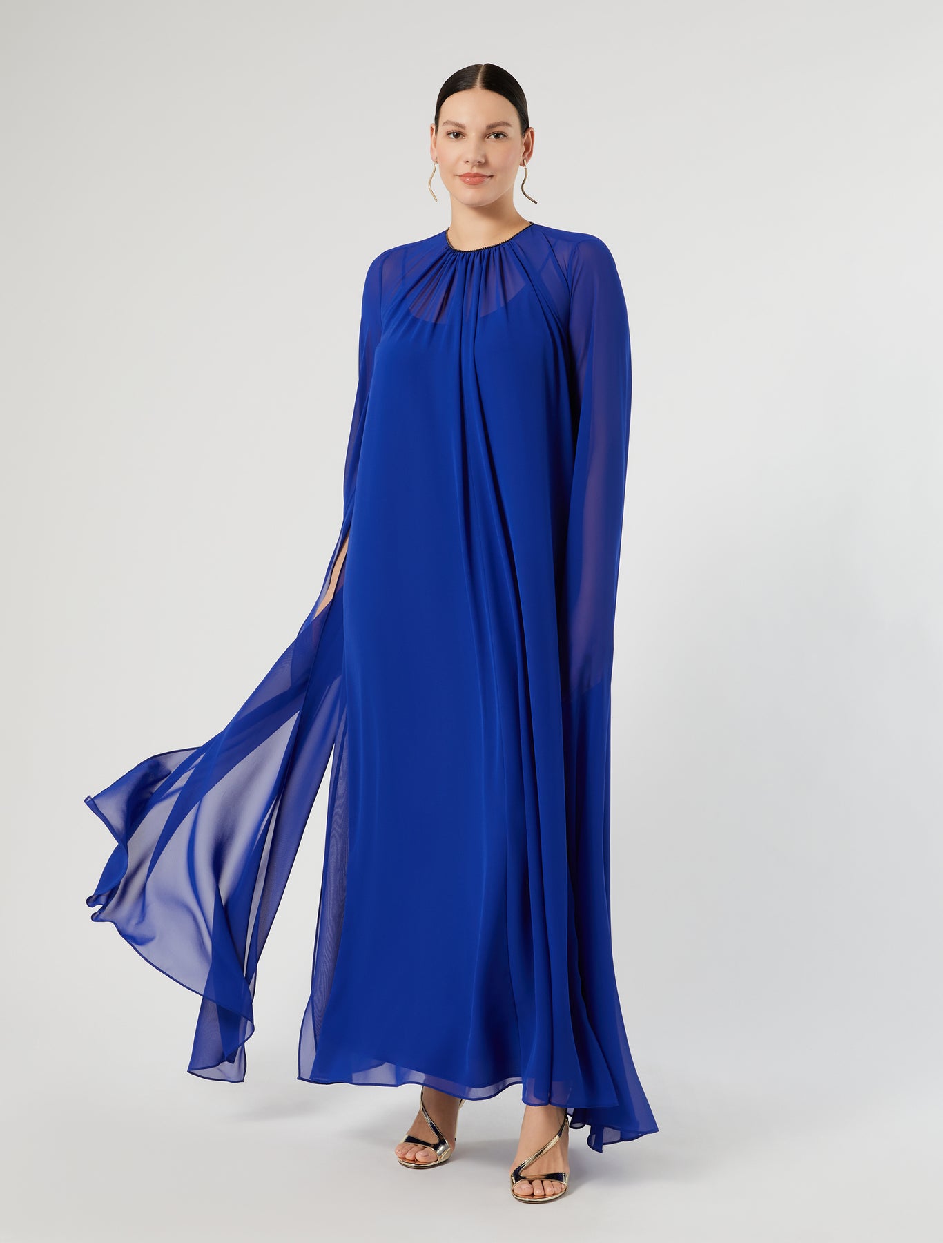 Marina Rinaldi crepe georgette dress for woman