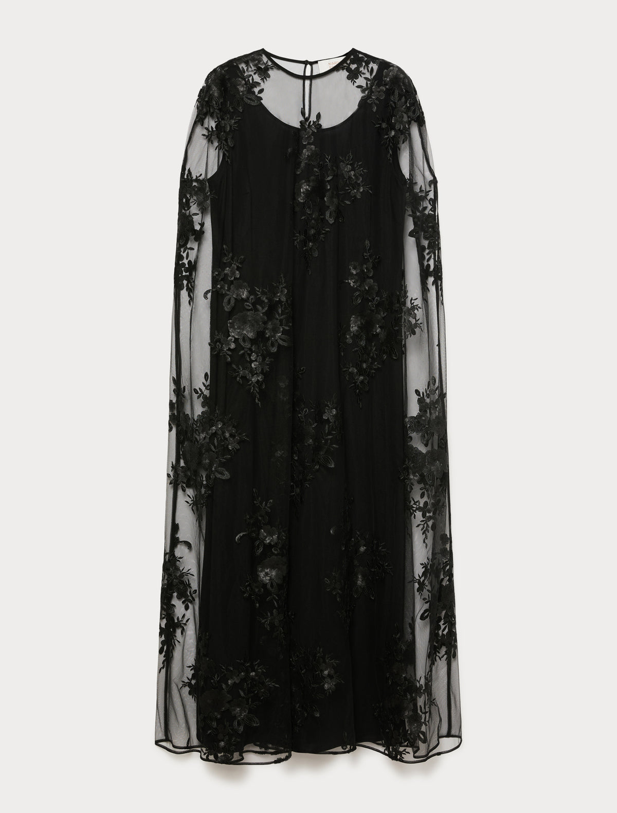 Marina Rinaldi embroidered tulle dress for woman