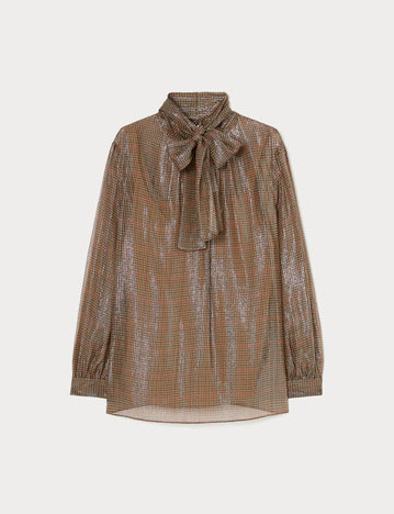 Marina Rinaldi silk georgette tunic for woman