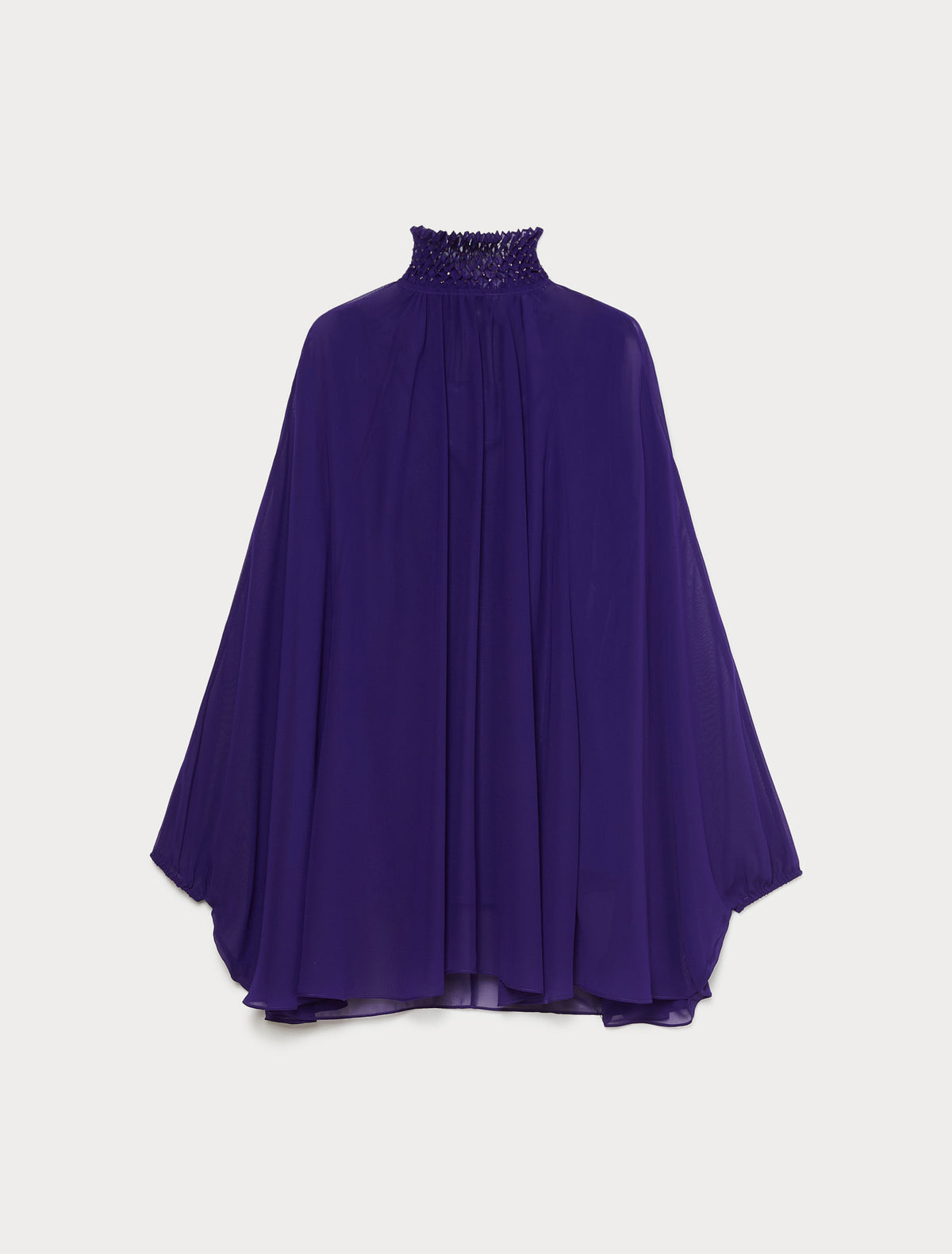 Marina Rinaldi embroidered georgette blouse for woman