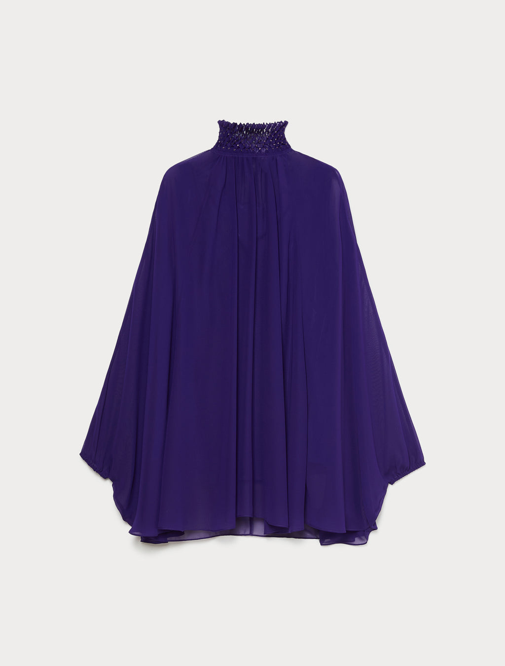 Marina Rinaldi embroidered georgette blouse for woman