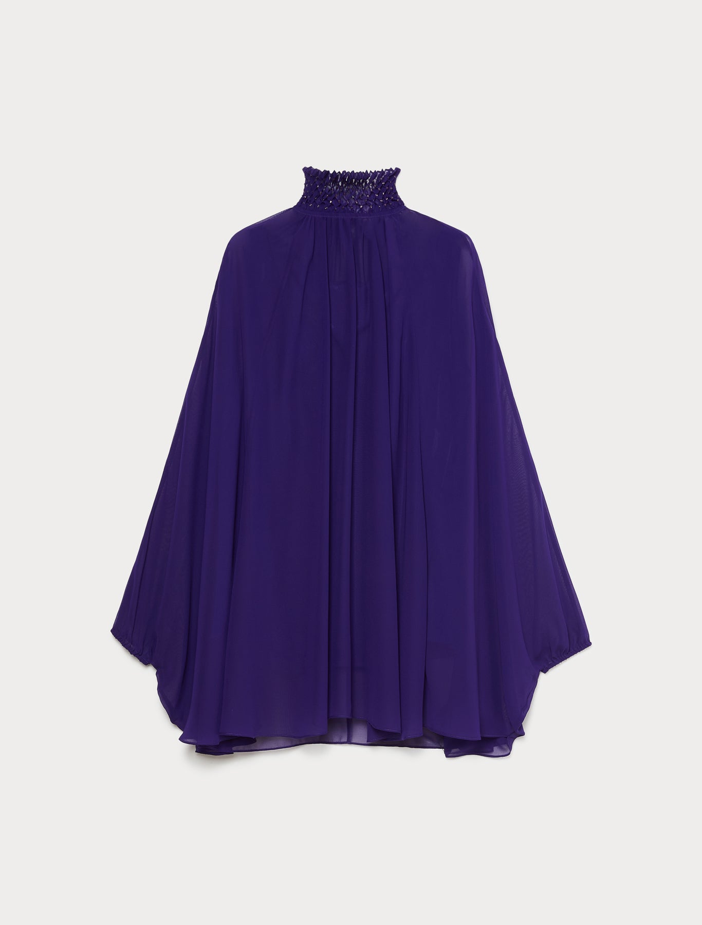 Marina Rinaldi embroidered georgette blouse for woman