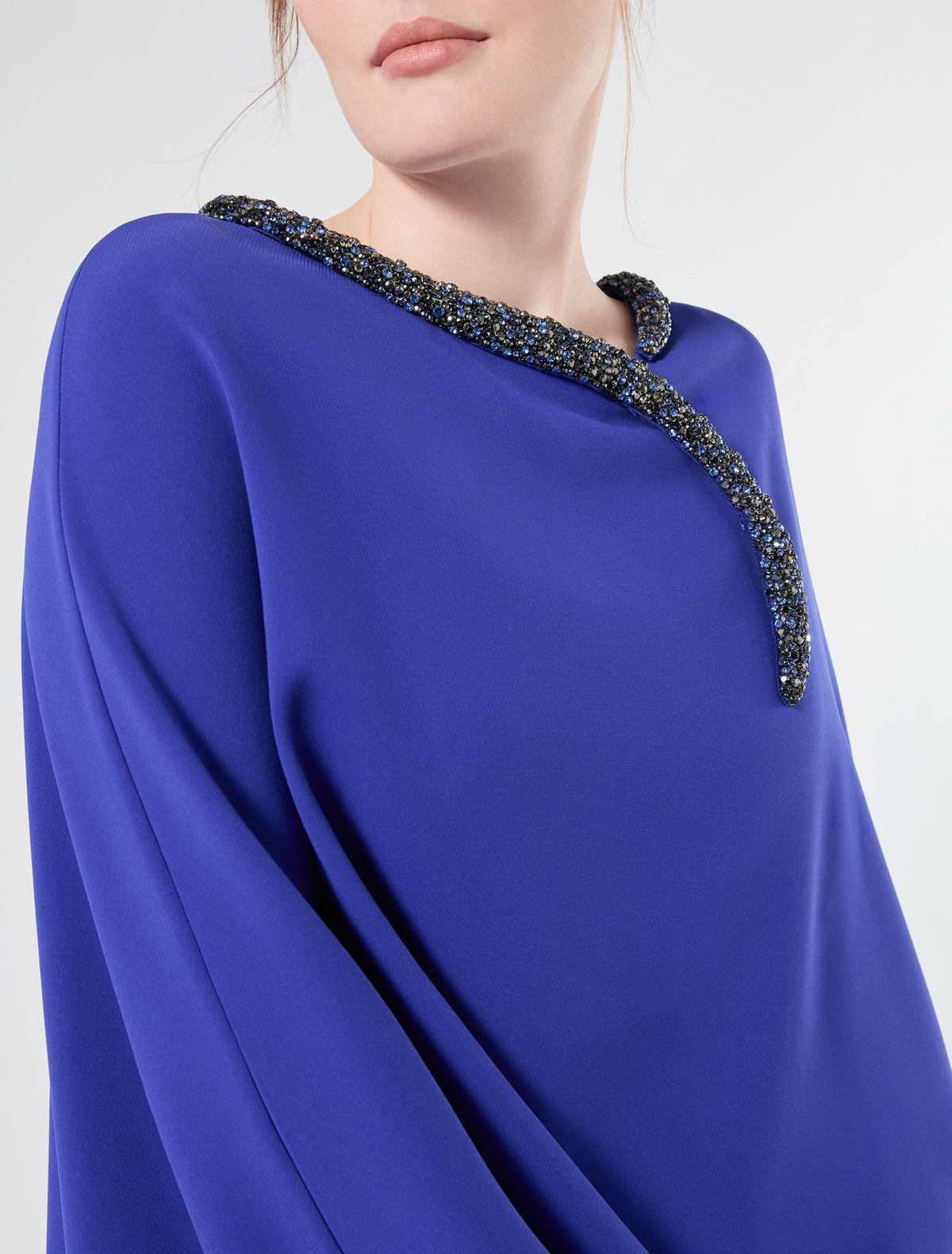 Marina Rinaldi cady tunic with embroidery for woman