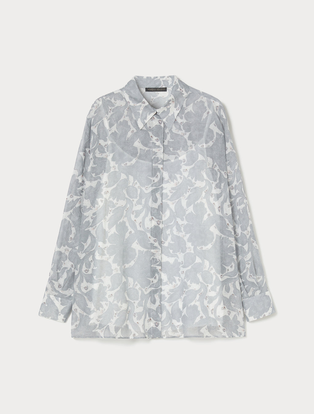 Silk georgette tunic