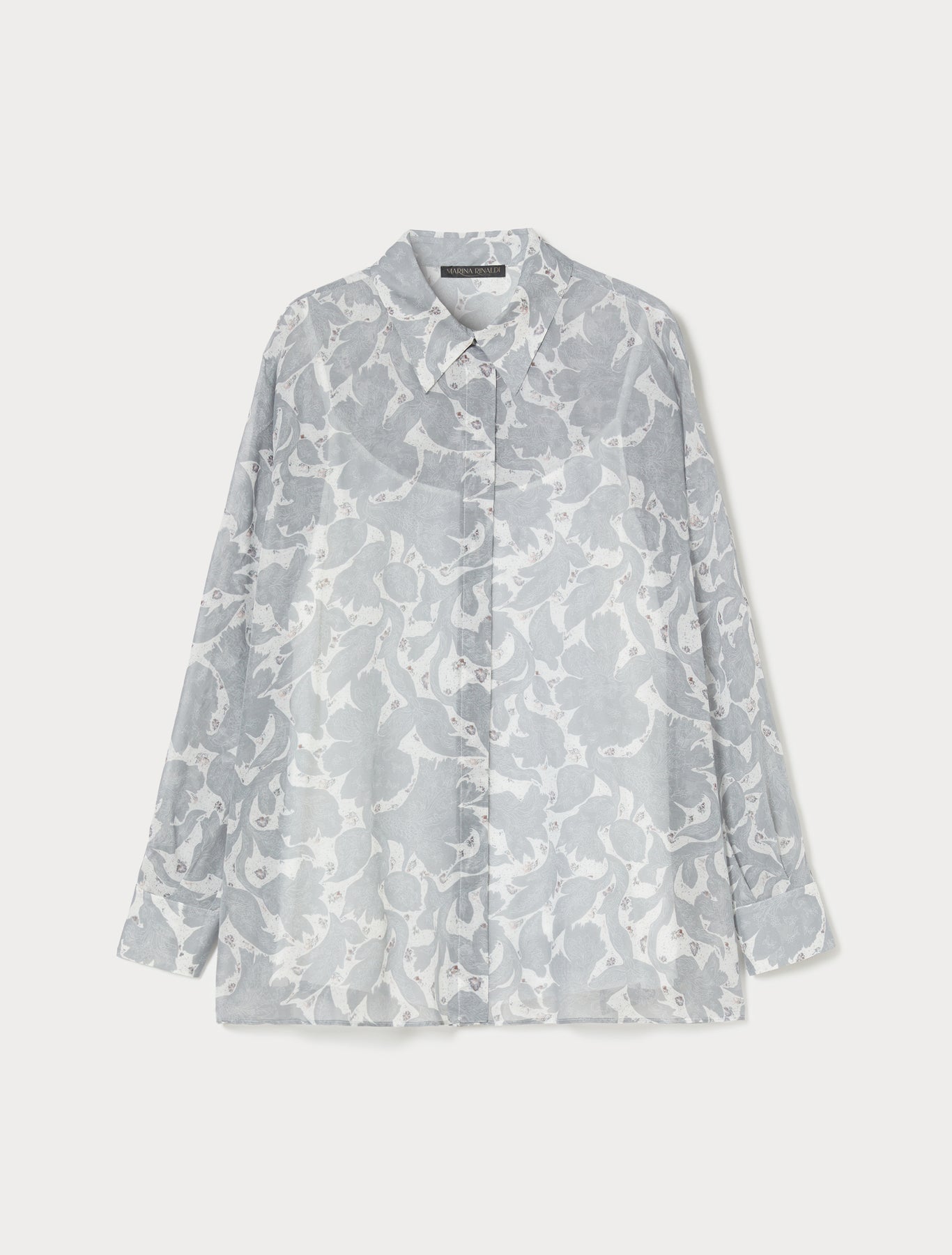 Silk georgette tunic