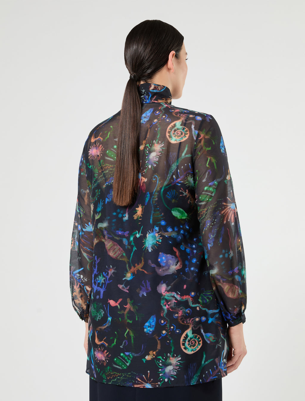 Marina Rinaldi silk and cotton shirt for woman