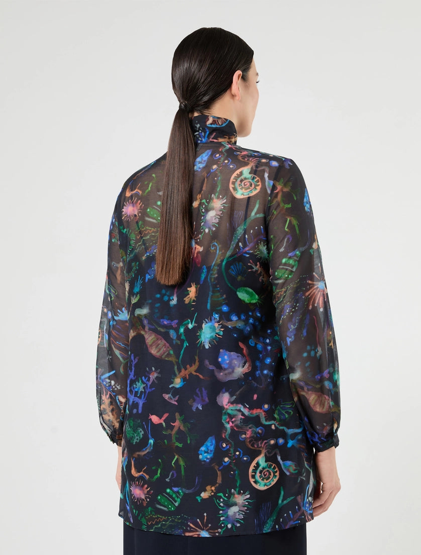 marina rinaldi Silk and cotton shirt
