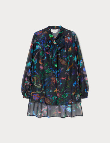 Marina Rinaldi silk and cotton shirt for woman