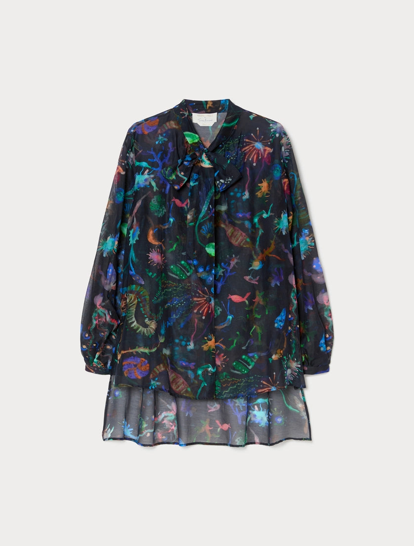 marina rinaldi Silk and cotton shirt