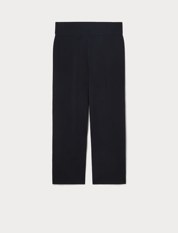 marina rinaldi viscose knit trousers for woman