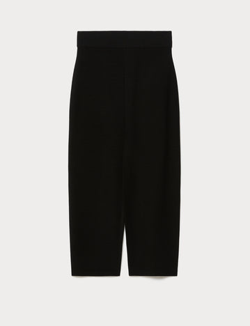 Viscose knit trousers