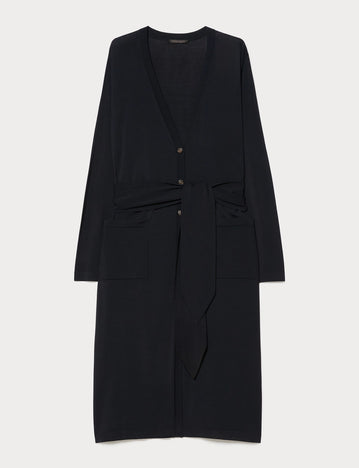 marina rinaldi long viscose cardigan for woman