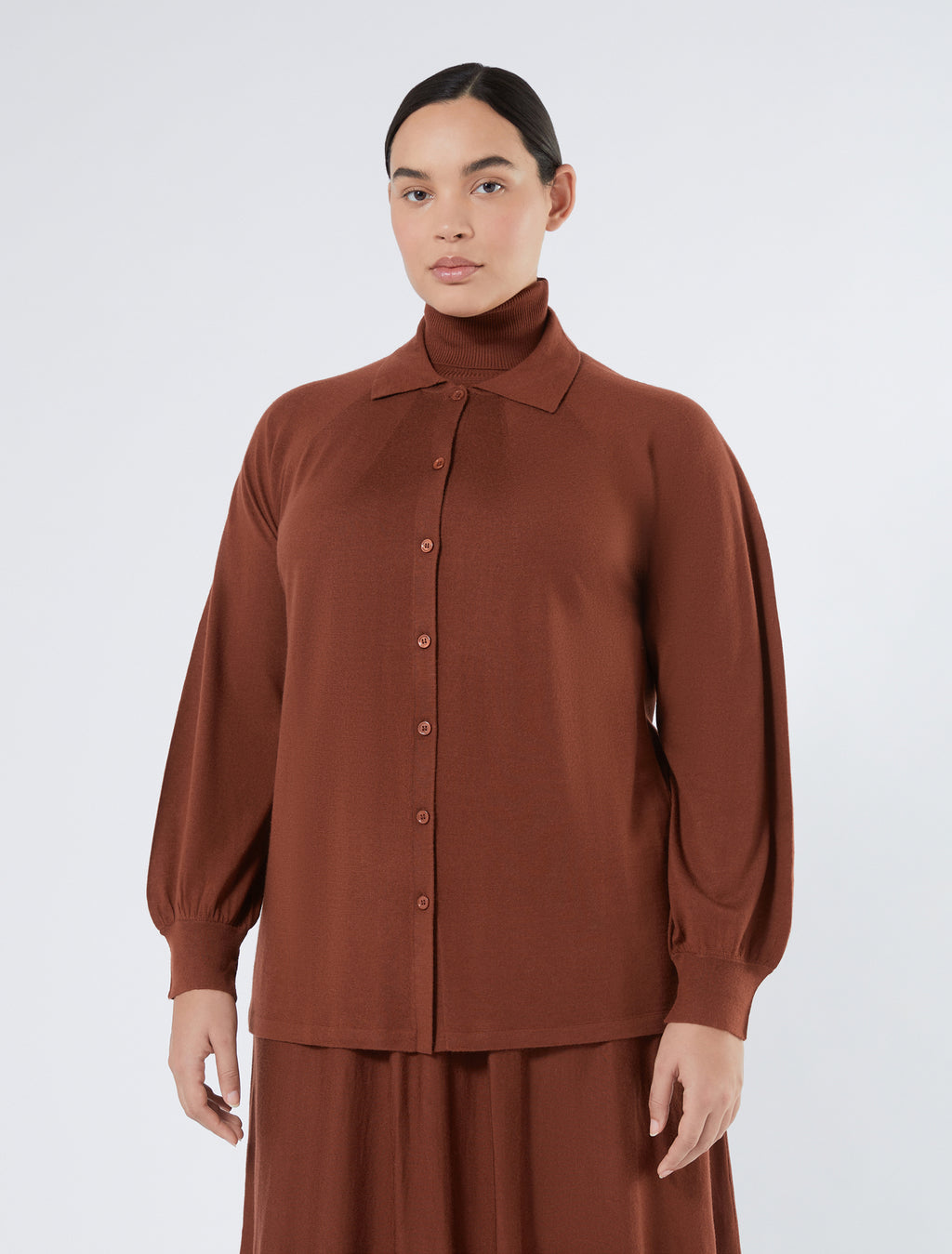 Wool and cashmere cardigan