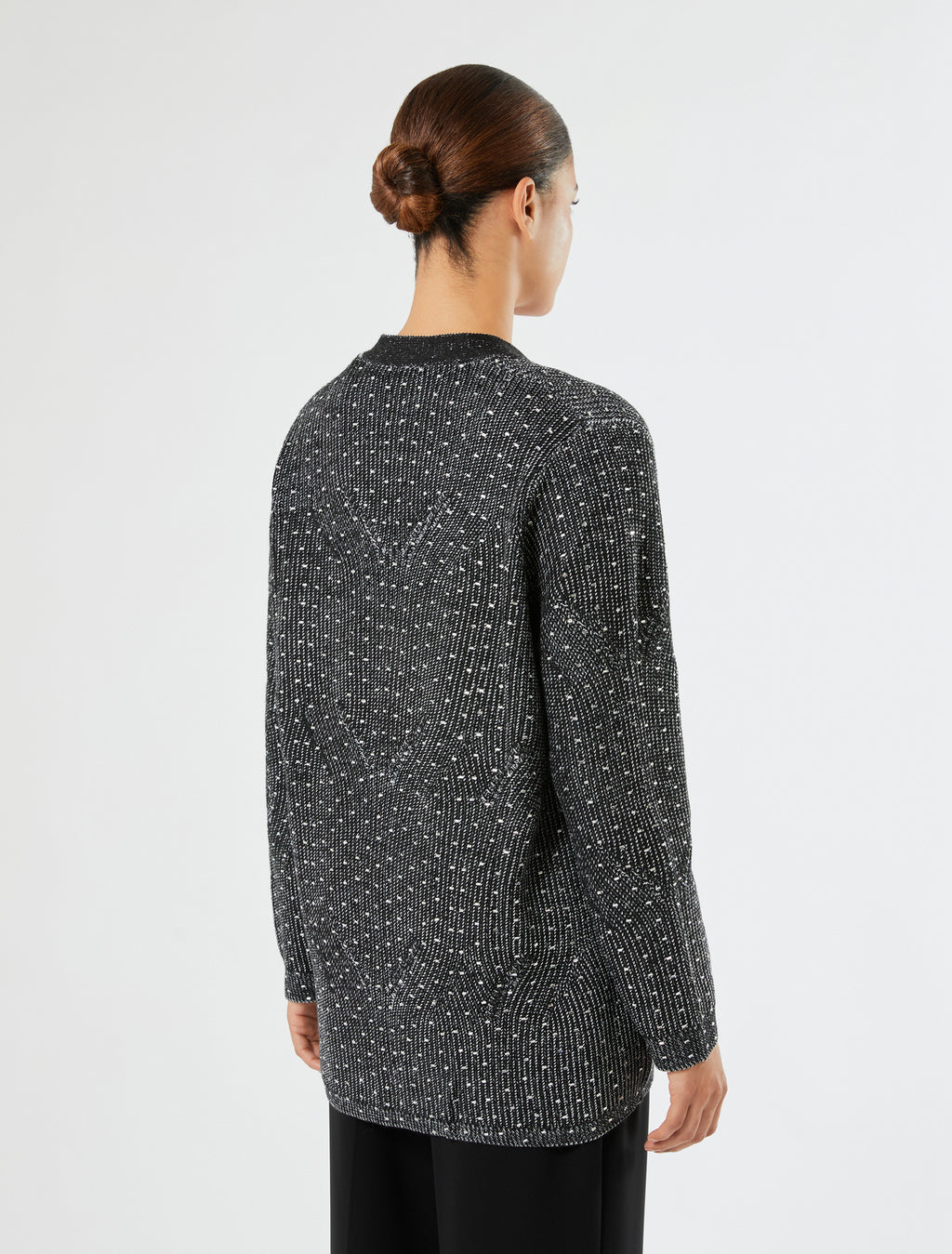Marina Rinaldi rhinestone cardigan for women