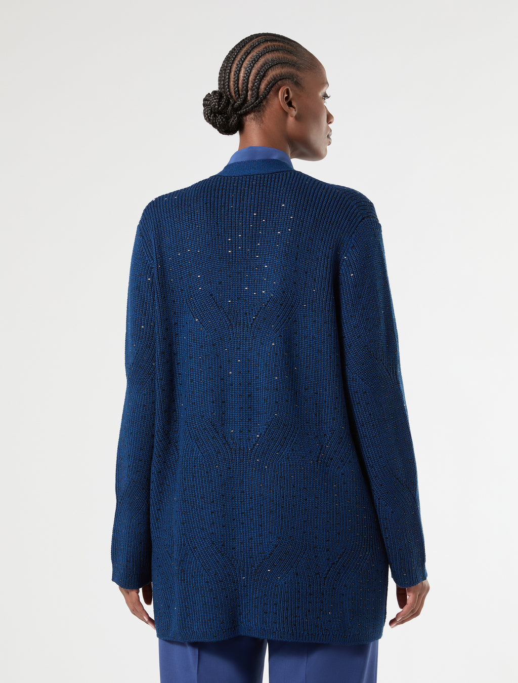 Marina Rinaldi rhinestone cardigan for woman