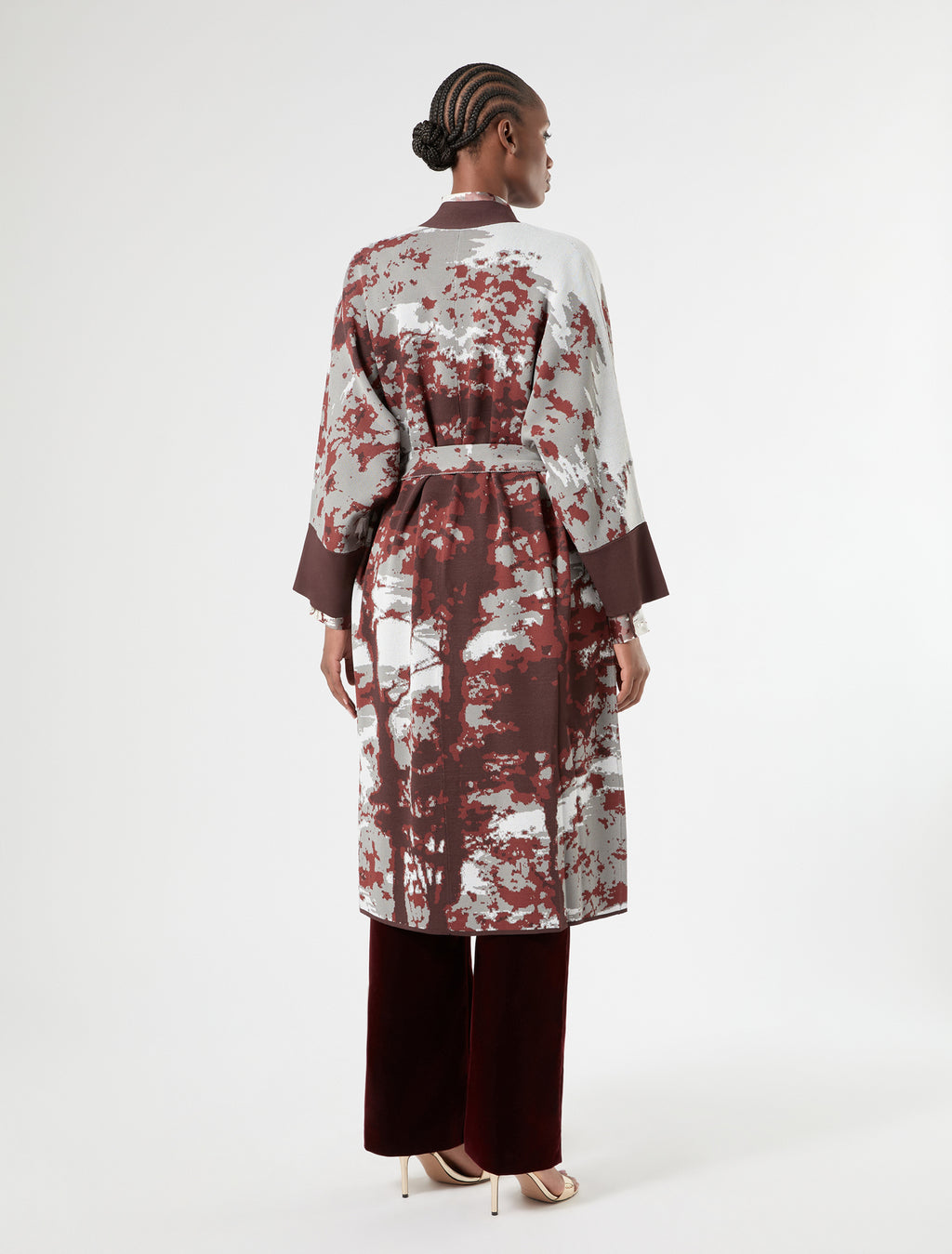 Marina Rinaldi jacquard cardigan for woman