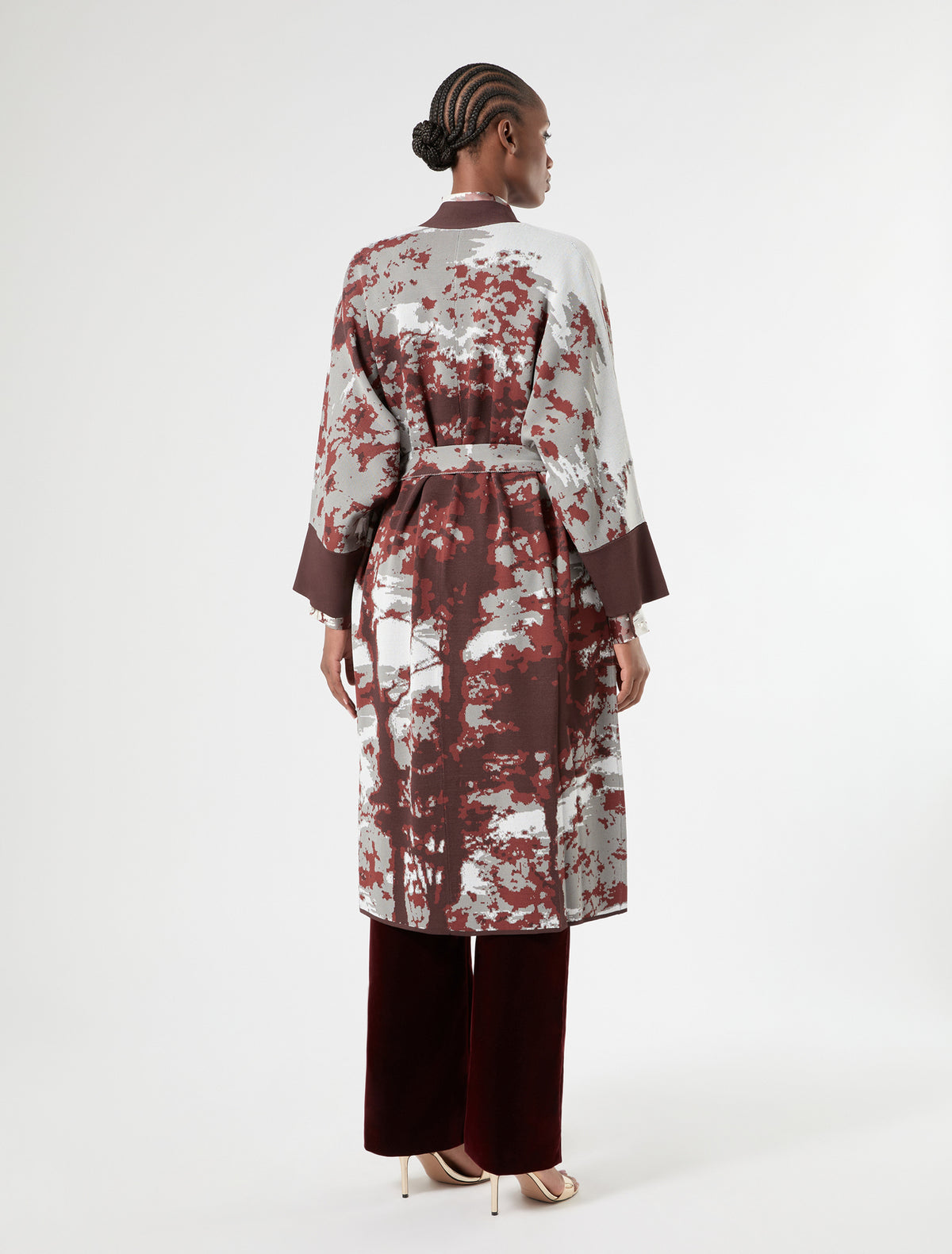 Marina Rinaldi jacquard cardigan for woman