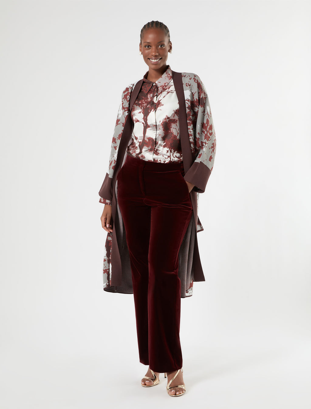 Marina Rinaldi jacquard cardigan for woman