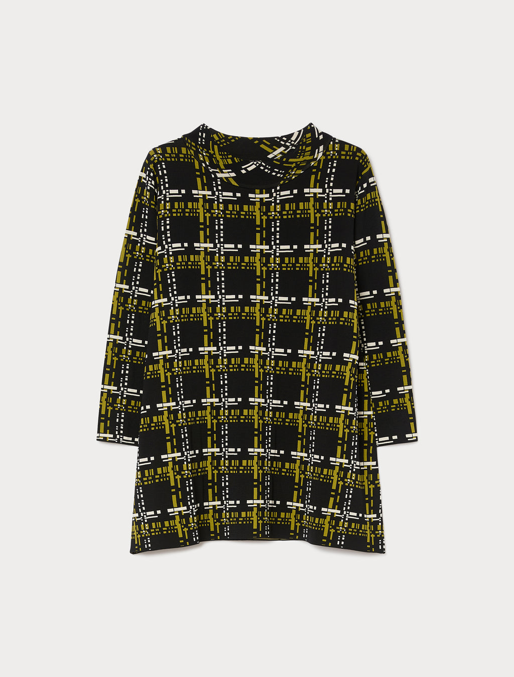 marina rinaldi jacquard viscose sweater for woman