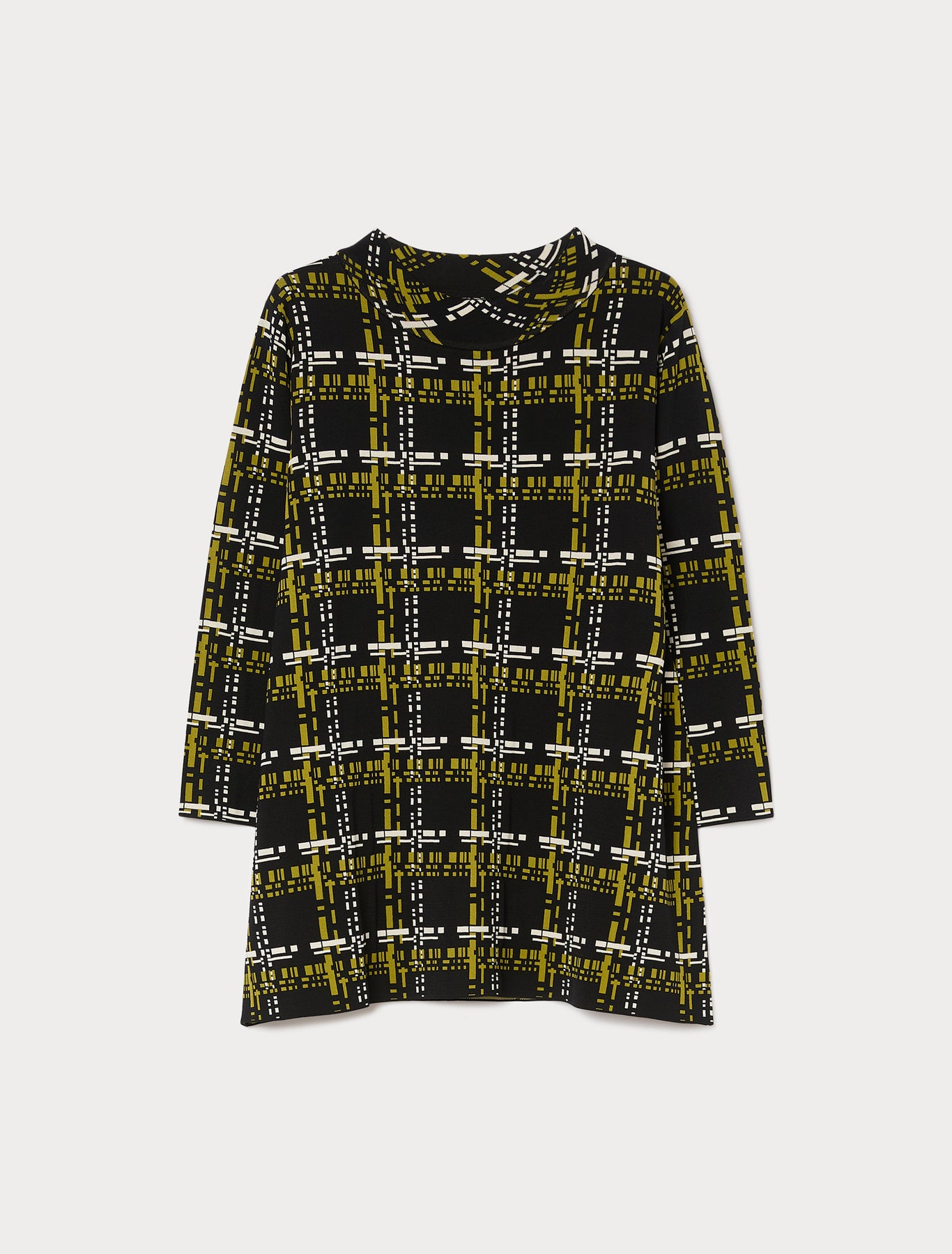 marina rinaldi jacquard viscose sweater for woman