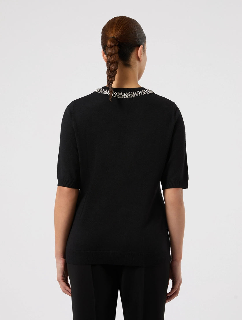 marina rinaldi silk and cashmere sweater for woman