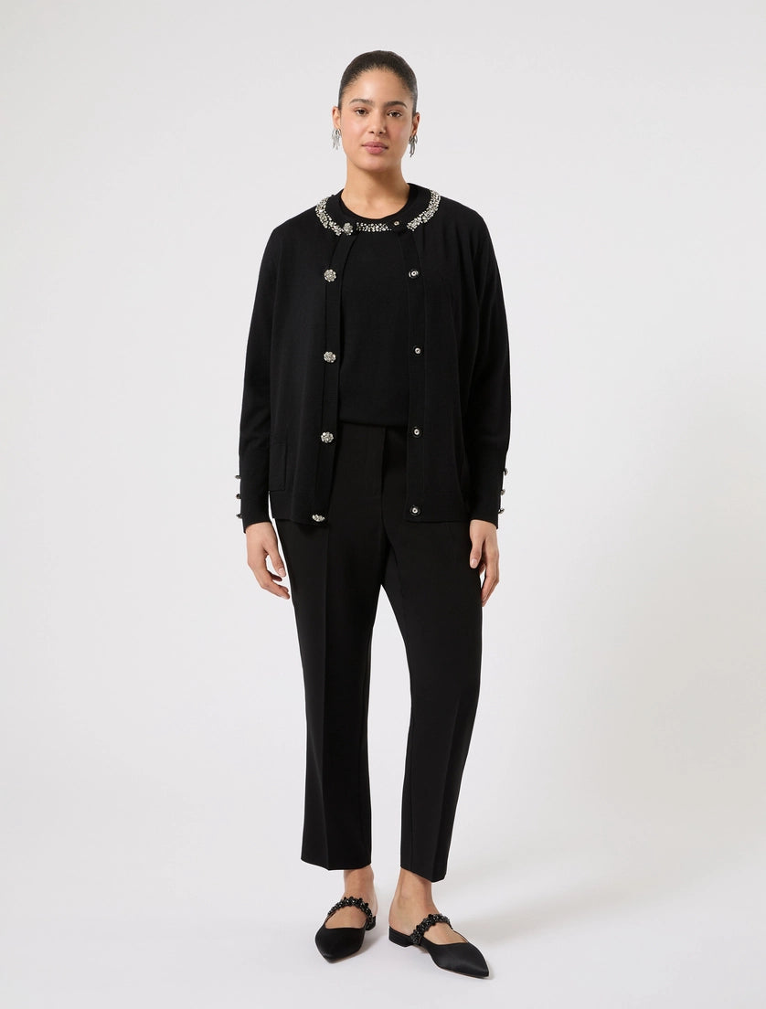 marina rinaldi silk and cashmere sweater for woman