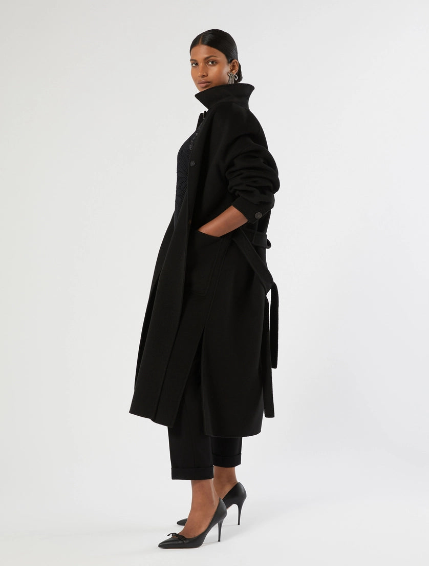 Embroidered cotton-blend sweater